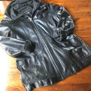 Siena Studio Black Leather Jacket
